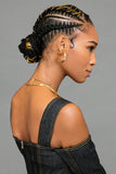 Hair Braiding String- Gold