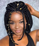 Hair Braiding String- Gold