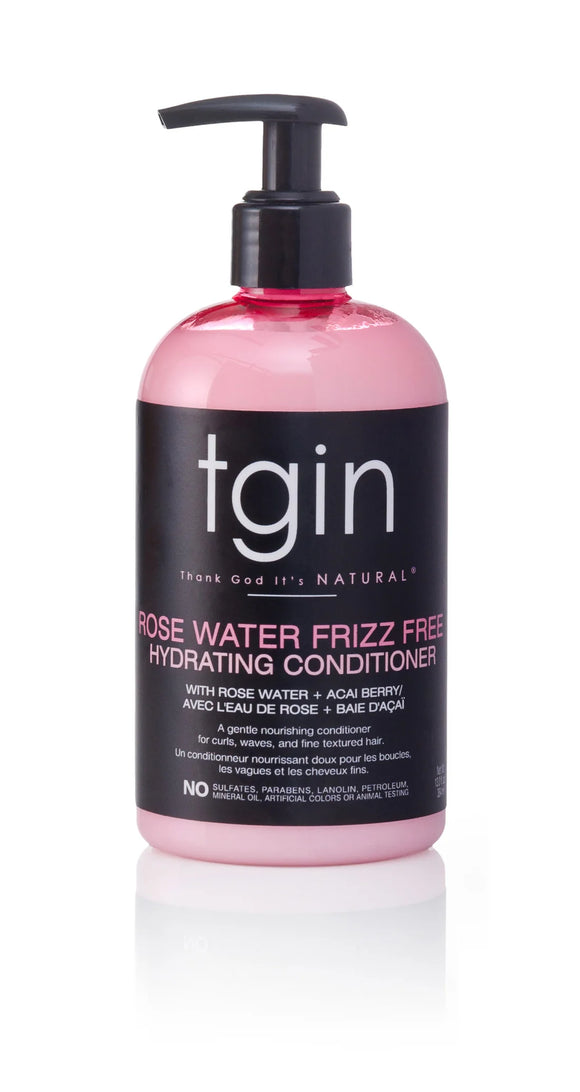 Tgin Rose Water Frizz Free Hydrating Conditioner 13oz