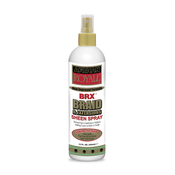 African Royale Brx Braid Sheen Spray 12oz