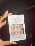 French Tips - Fake Nails 24pcs