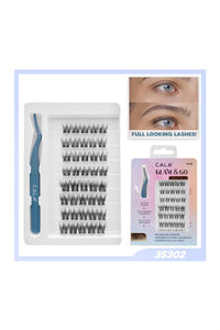 CALA 35302 Glam & Go Medium Glam Pre-Glued Clusters - 6