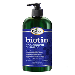 Difeel Biotin Pro-Growth Shampoo - 12oz