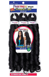 Freetress French Curl Braid Hair 22in