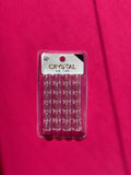 Crystal Large Clear Beads- 24pc