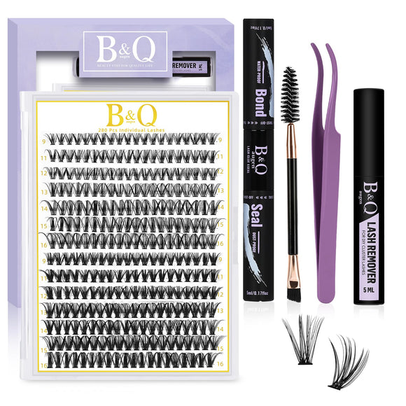 B&Q DIY Lash Cluster Set