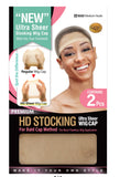 Qfitt HD Stocking Ultra Sheer Wig Cap