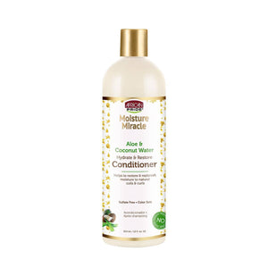 African Pride Moisture Miracle Aloe & Coconut Water Hydrate & Restore Hair Conditioner - 12 fl oz