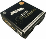 Derby Premium Single Edge Razor Blades Hanging - 100 Count