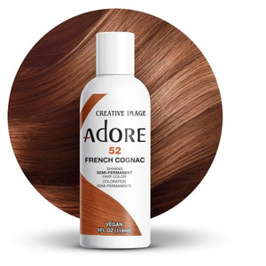 Adore Semi Permanent Hair Color -  52 French Cognac