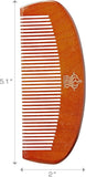 Red By Kiss Premium Wood Long Beard Comb
