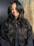 Her Hair Glueless 6x8 Light Layered Glueless Wig