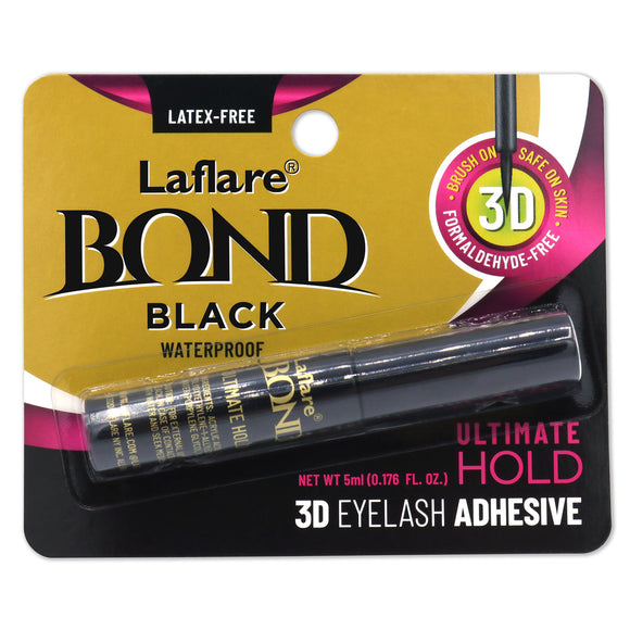Laflare 3D Lash Bond Waterproof Eyelash Glue - BRUSH TYPE