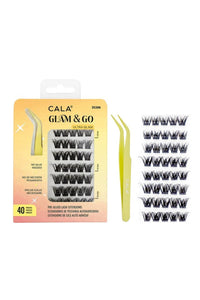 CALA 35306 Glam & Go Ultra Glam Pre-Glued Lash Clusters - 6
