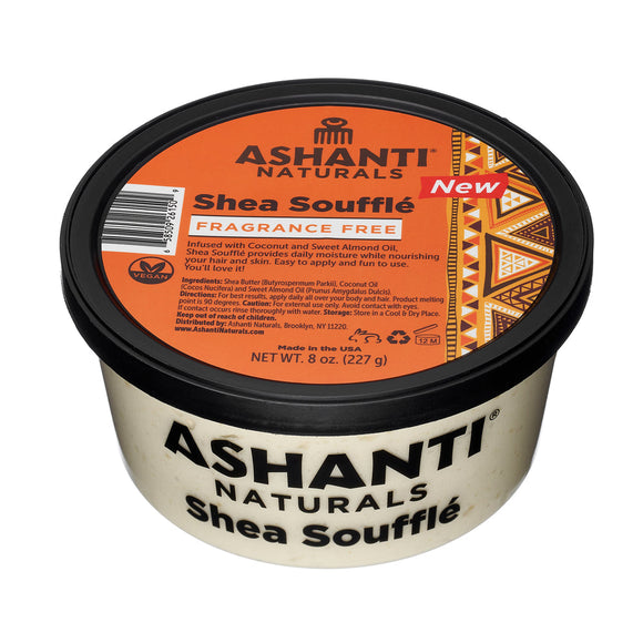 ASHANTI NATURALS SHEA SOUFFLE FRAGRANCE FREE