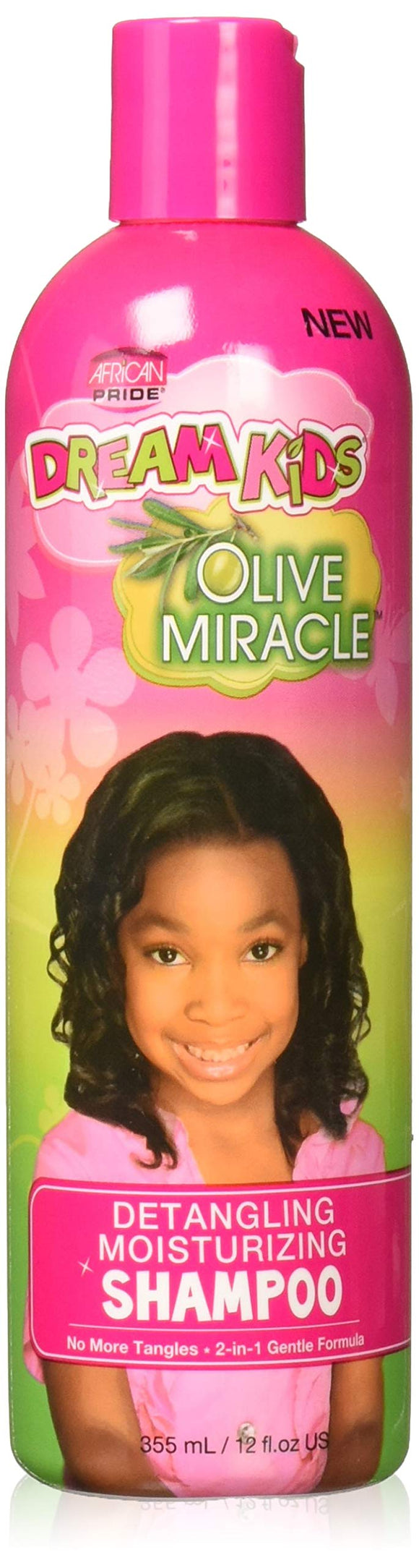 African Pride Olive Miracle Dream Kids Detangling Shampoo