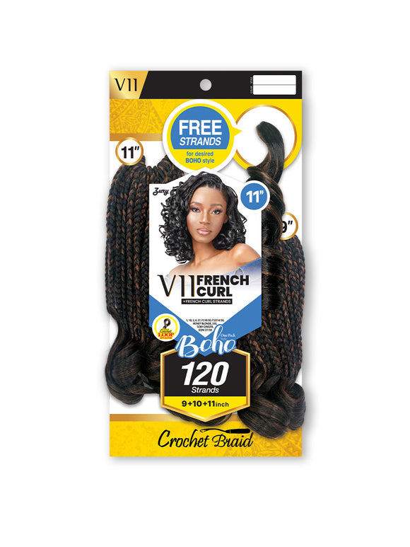 Zury V11 French Curl 9″10″11”