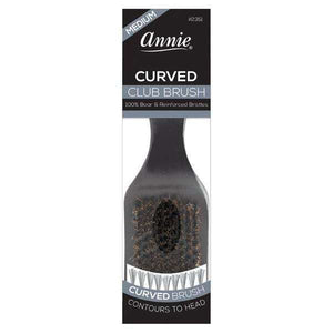 Annie Curved Medium Military Brush #2351