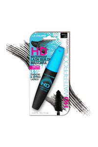 LA Colors CBMS314 HD Waterproof Very Black Mascara