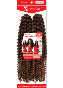 Outre X-Pression Synthetic Twisted Up Crochet Hair - WaterWave Afro Twist 22"