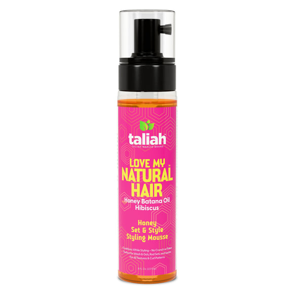 Taliah Waajid Honey Set & Style Styling Mousse 8oz