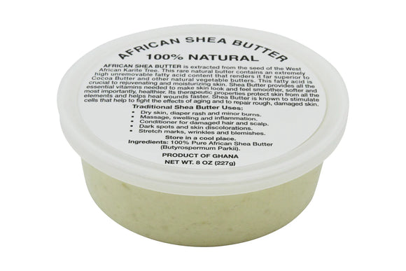 African Raw Shea Butter [White] 8oz