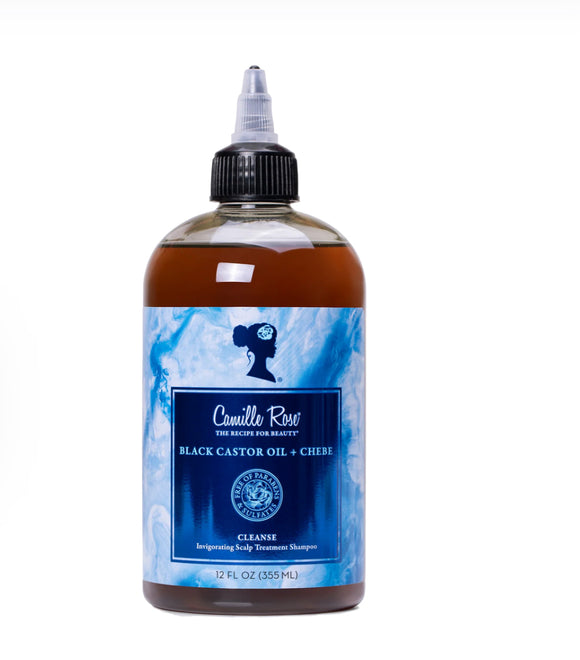 Camille Rose Black Castor Oil + Chebe Cleanse Shampoo 12oz