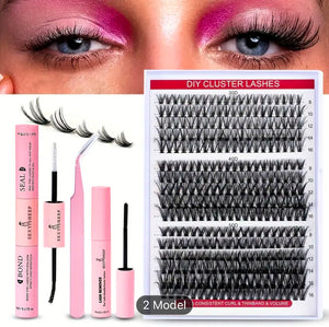 DIY Cluster Lashes 30D +40D+50D Volume set