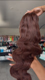 Her Hair #4 Chocolate Brown Body Wave 13x4 Frontal Wig