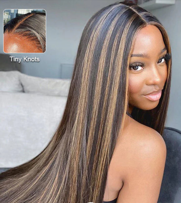 Her Hair 1B/30 Body Wave 13x4 Frontal Wig