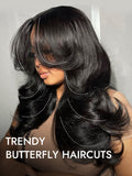 Her Hair Glueless 6x8 Layered Wig- Human Hair