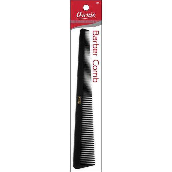 Annie Barber Comb 7 1/2In Black