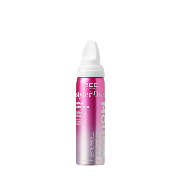Frizz Control Setting Mousse For Braid And Curls 12oz