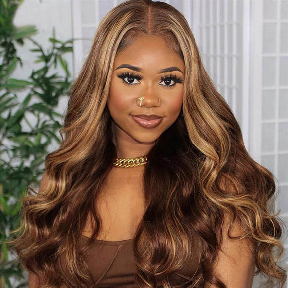 Her Hair Wear N’ Go BodyWave 4/27 Highlight 5x6 Wig