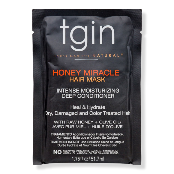 TGIN Honey Miracle Hair Mask Packet 1.7oz
