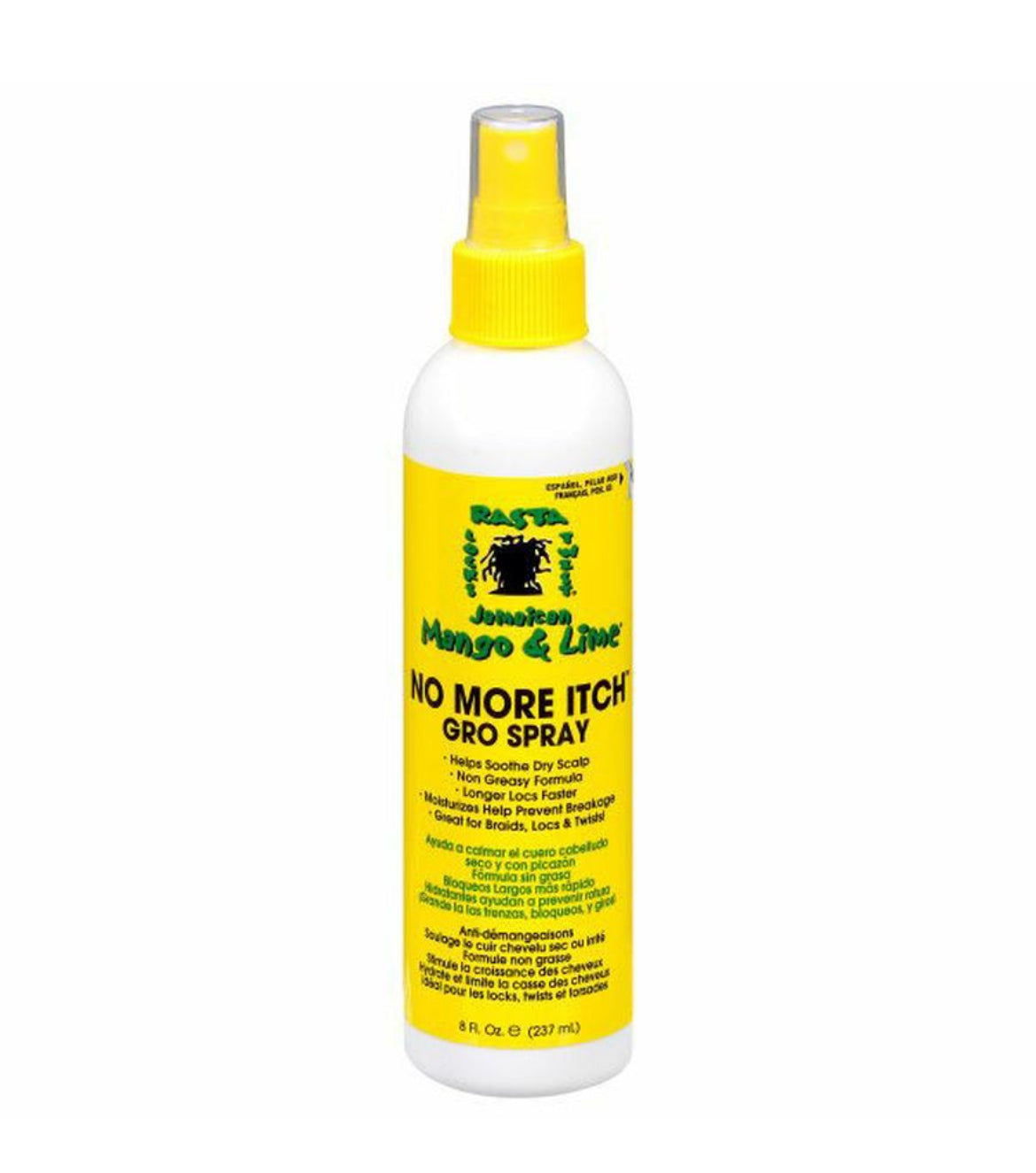 Jamaican Mango & Lime No More Itch Grow Spray 8oz