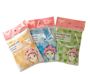 Vinyl Shower Cap - 2pc