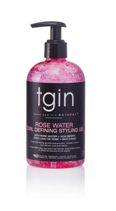 Tgin Rose Water Curl Defining Styling Gel 13oz