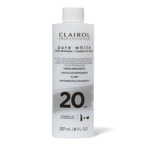 Pure White Volume Creme Developer 8oz