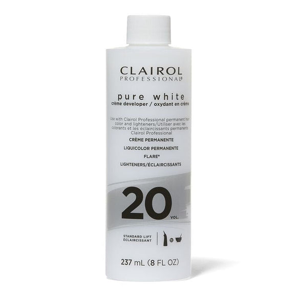 Pure White Volume Creme Developer 8oz