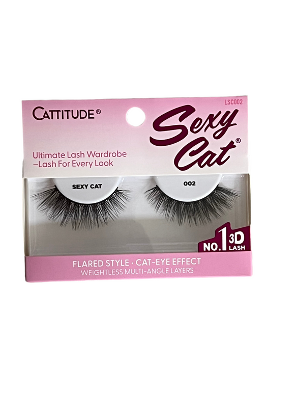 Cattitude Sexy Cat 3D Lashes - 002