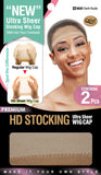 Qfitt HD Stocking Ultra Sheer Wig Cap
