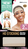 Qfitt HD Stocking Ultra Sheer Wig Cap