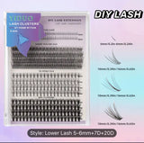 YIDUO DIY Eyelash Cluster Set