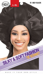 Qfitt Silky & Soft Fashion Tie Bonnet