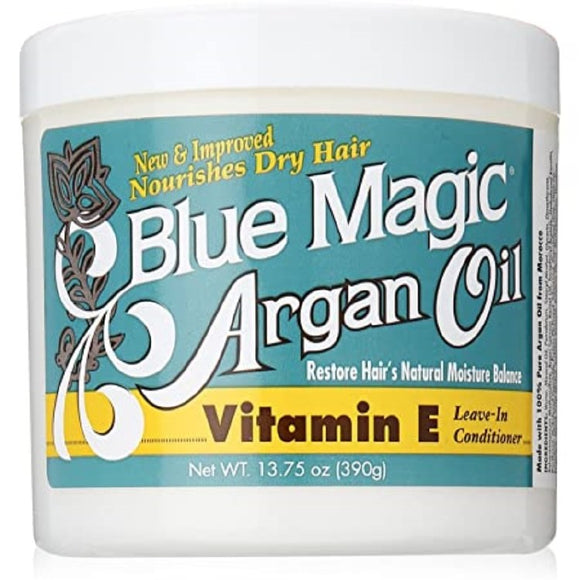 Blue Magic Argan Oil Vitamin E Leave-In Conditioner - 13.75oz