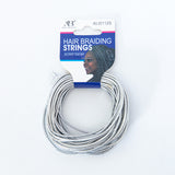 Ana Beauty Hair Braiding String- Silver