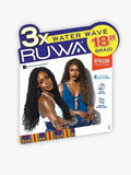 Sensationnel 3X RUWA Water Wave 18″ Crochet Hair