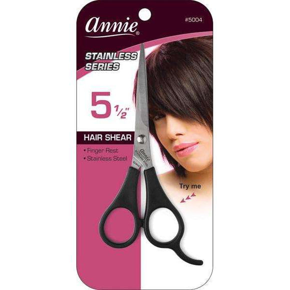 Annie Professional Stainless Shears Hair Scissors 5.5 Inch
