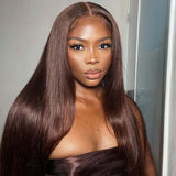 Her Hair Wear N’ Go BodyWave Brown 5x6 Wig